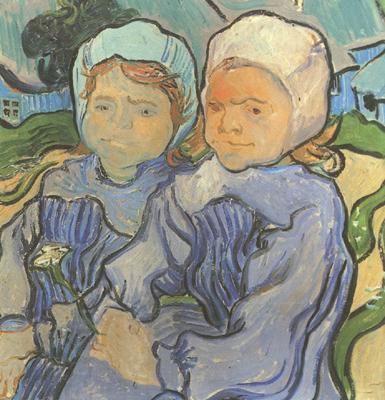 Vincent Van Gogh Two Children (nn04) China oil painting art